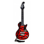 Elektrická gitara -červená